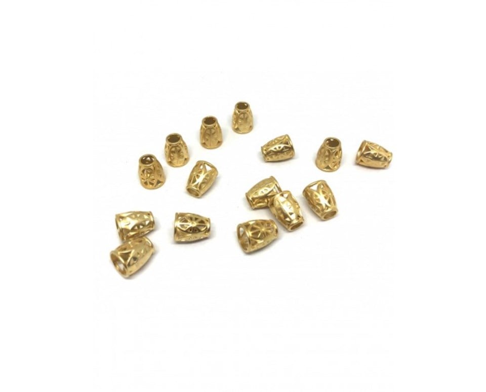 Delikli GOLD Metal Huni Kapama 2 Adet 
