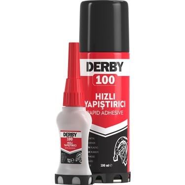 Derby 100ML MDF Hızlı Yapıştırıcı Seti