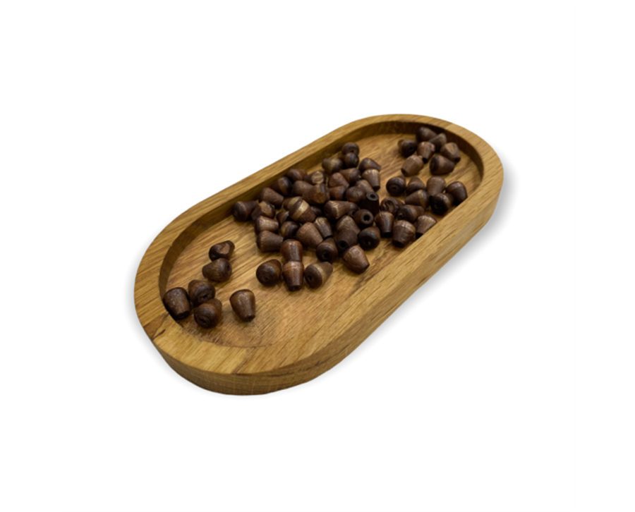 Desenli & Şekilli Ahşap Boncuklar 10 Gram - 02 