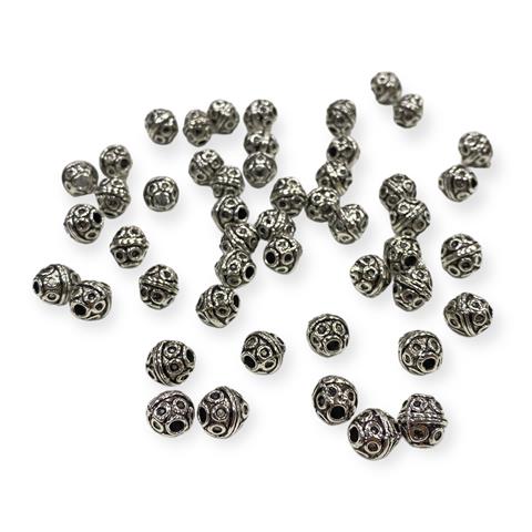 Desenli Gümüş Ara Modeller - 3 Adet