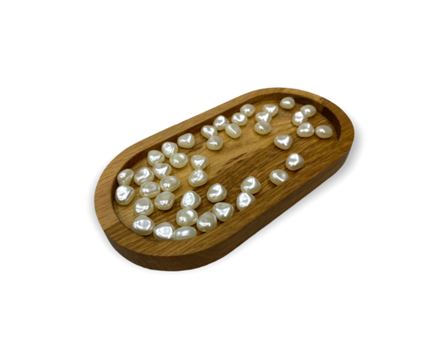 Desenli Krem İnci Model 10 Gram Paket - 18