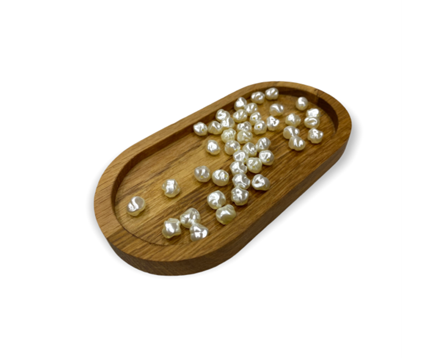 Desenli Krem İnci Model 10 Gram Paket - 12