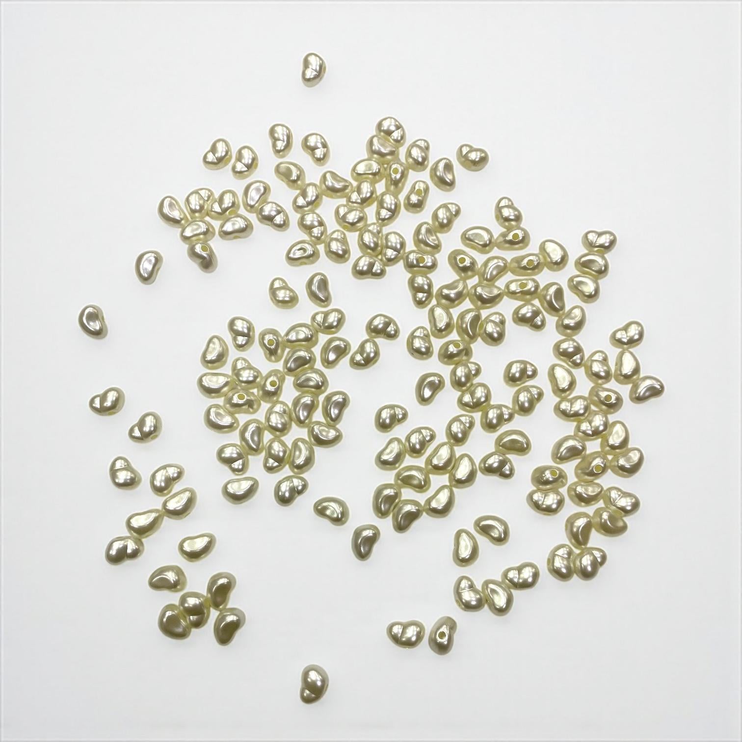 Desenli Krem İnci Model 10 Gram Paket - 30