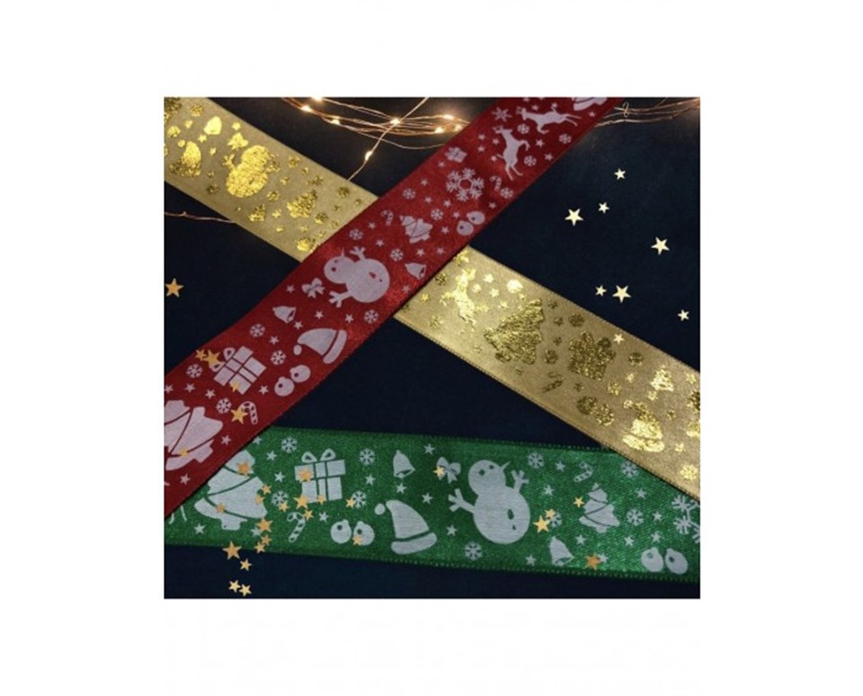 Desenli Yılbaşı Kurdele - 01