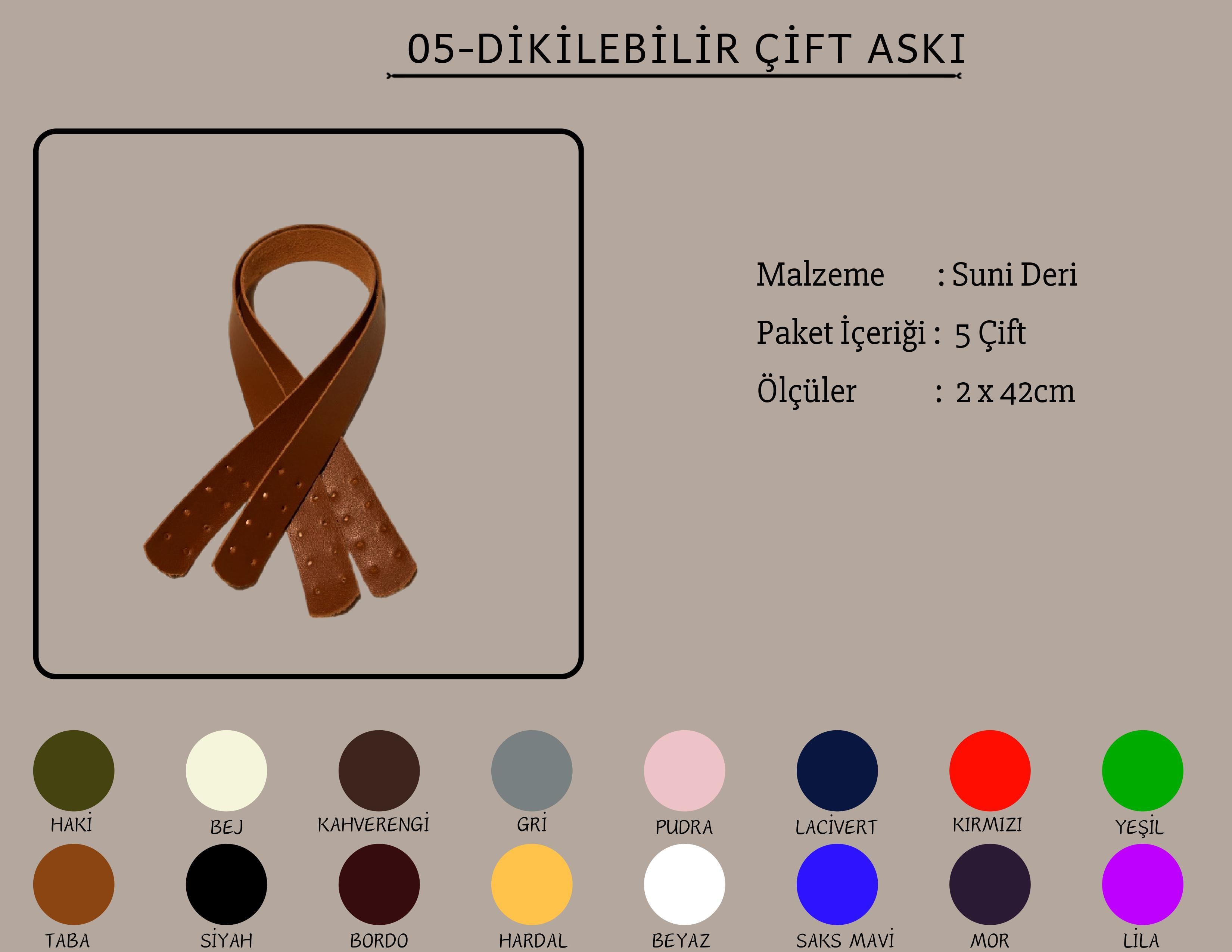 Dikilebilir Çift Askılar 2x42 CM