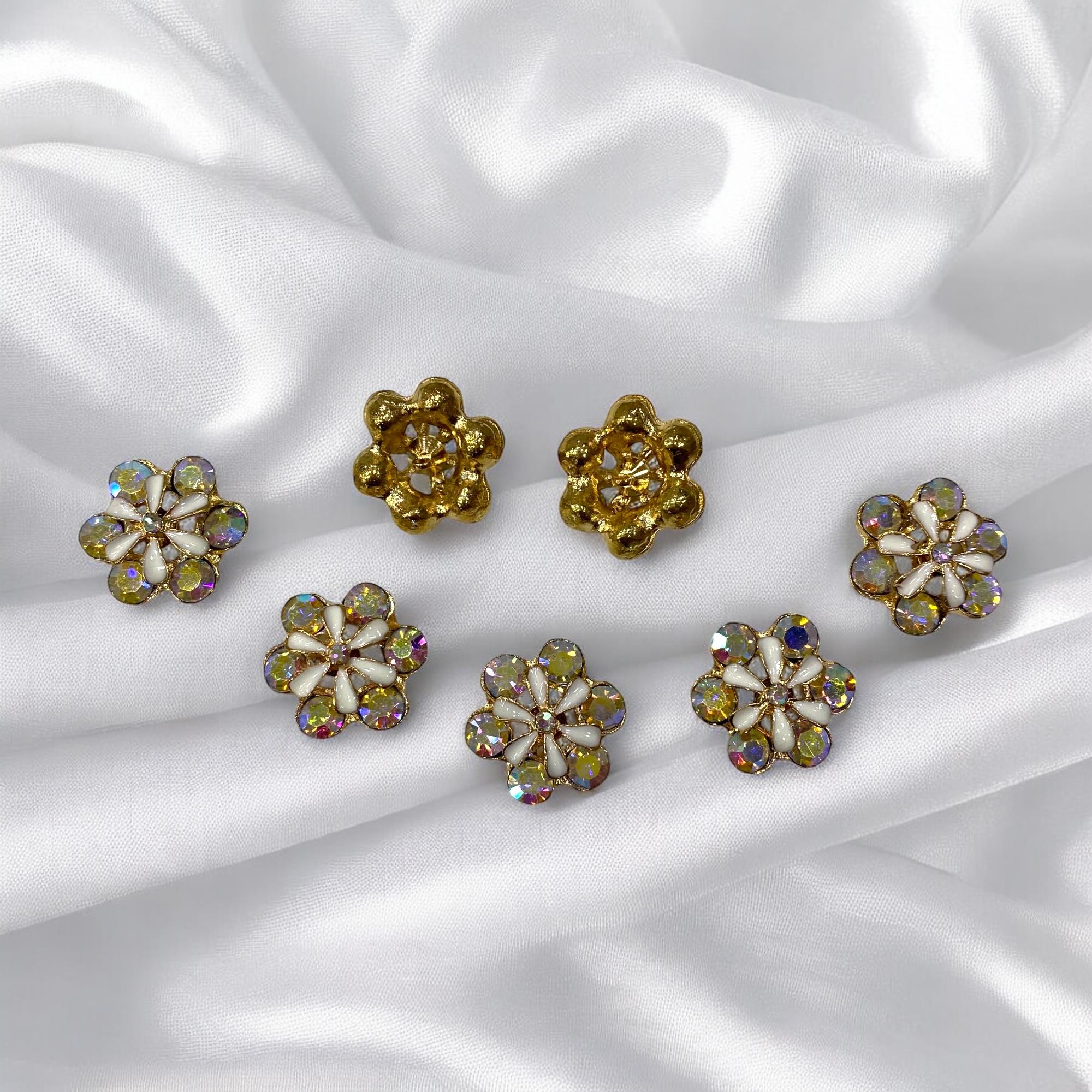 Dikme veya Yapıştırma Ebruli Çiçek