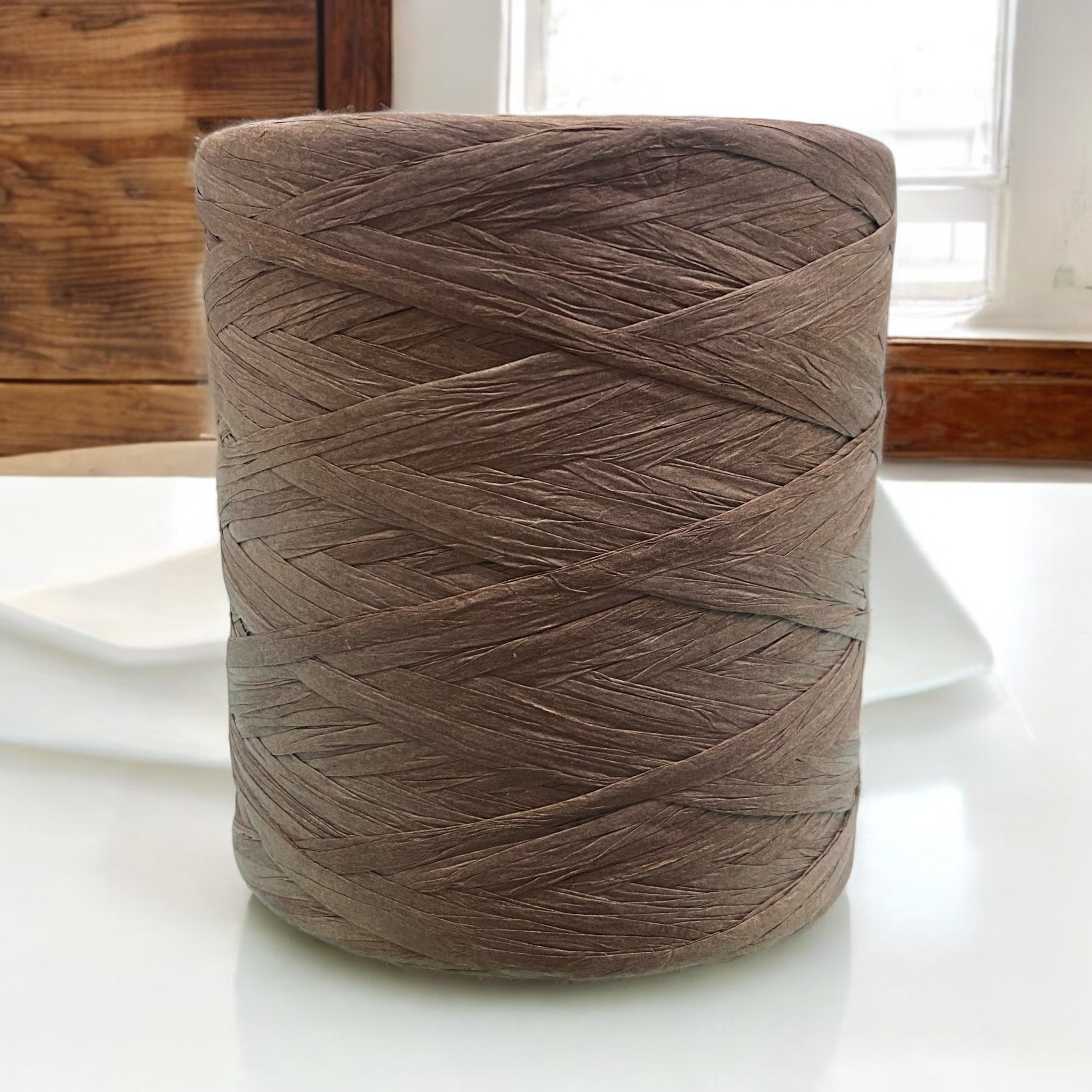Doğal Rafya İpi 200GR. Kahverengi