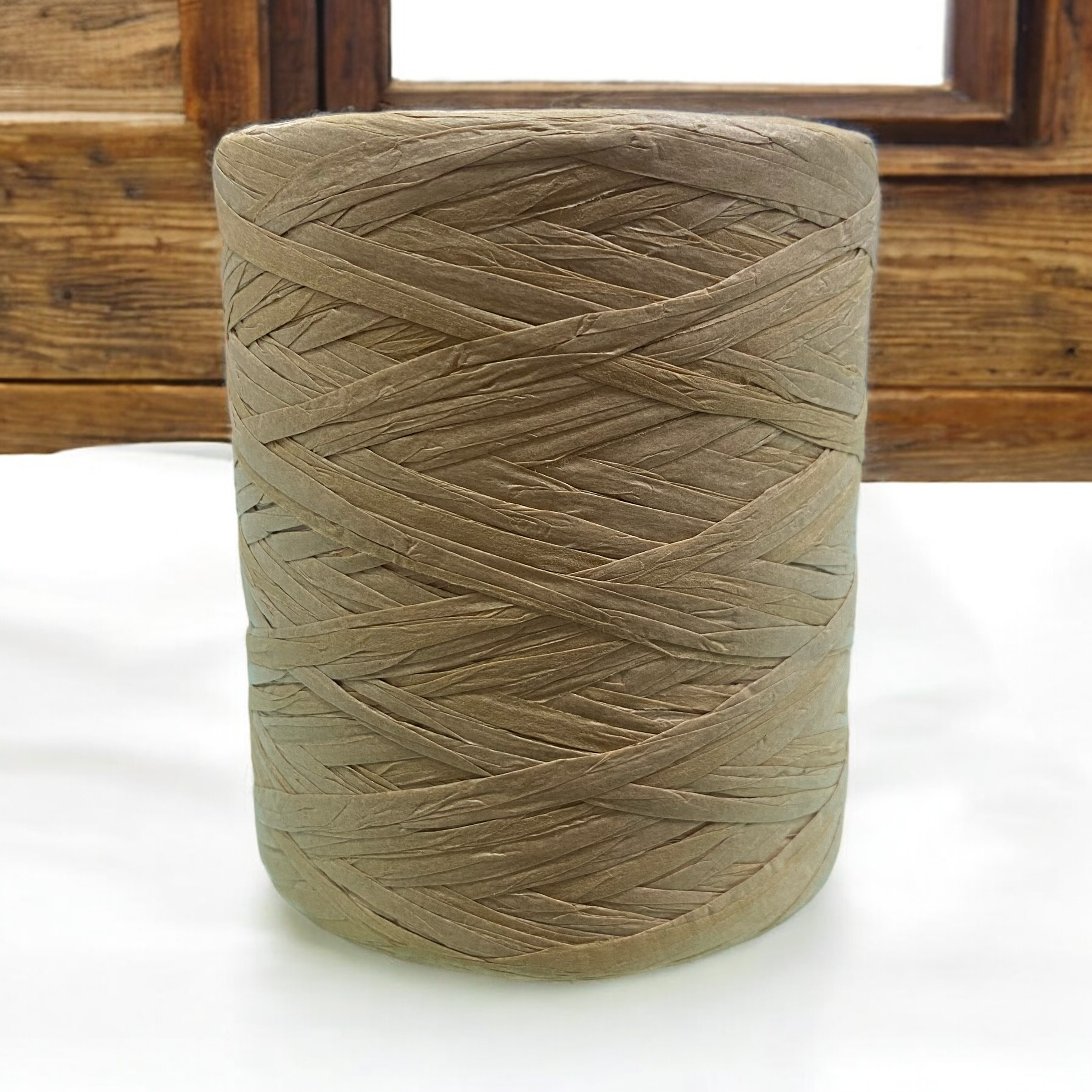 Doğal Rafya İpi 200GR. Açık Kahve