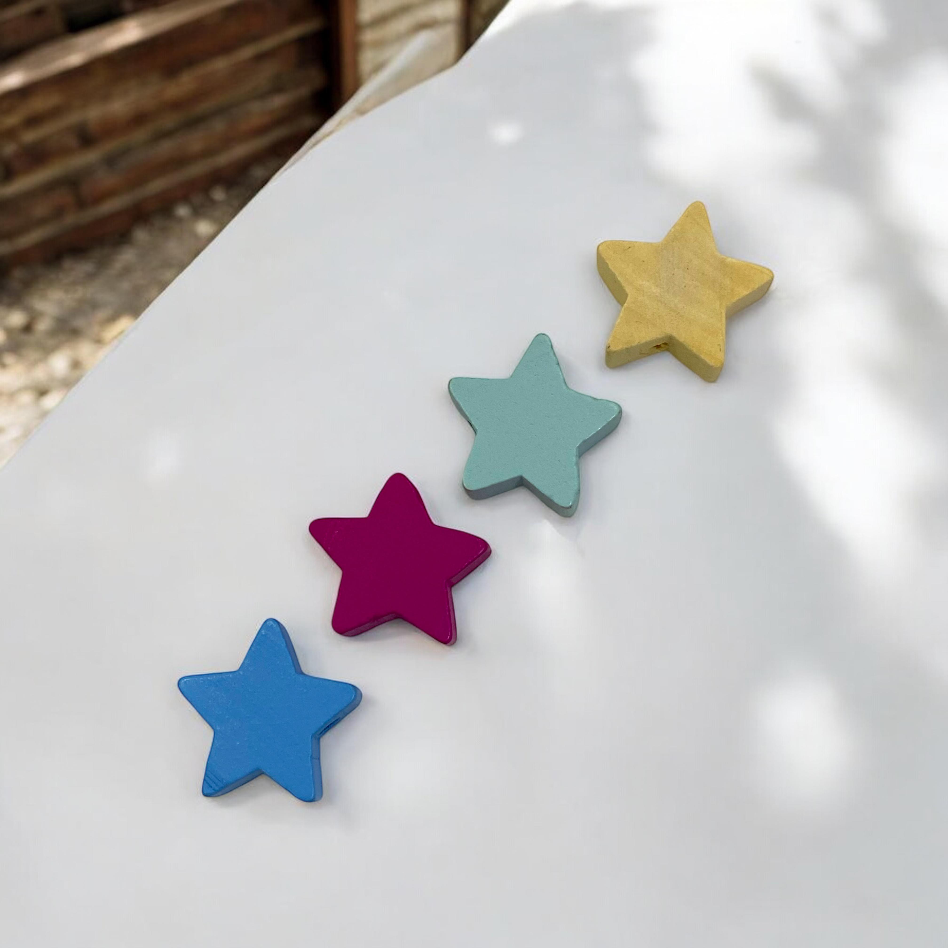 Emzik Askı Arası Renkli Yıldızlar