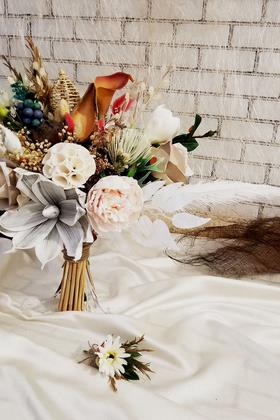 Exclusive Serisi Luz Gelin Buketi 2li Set