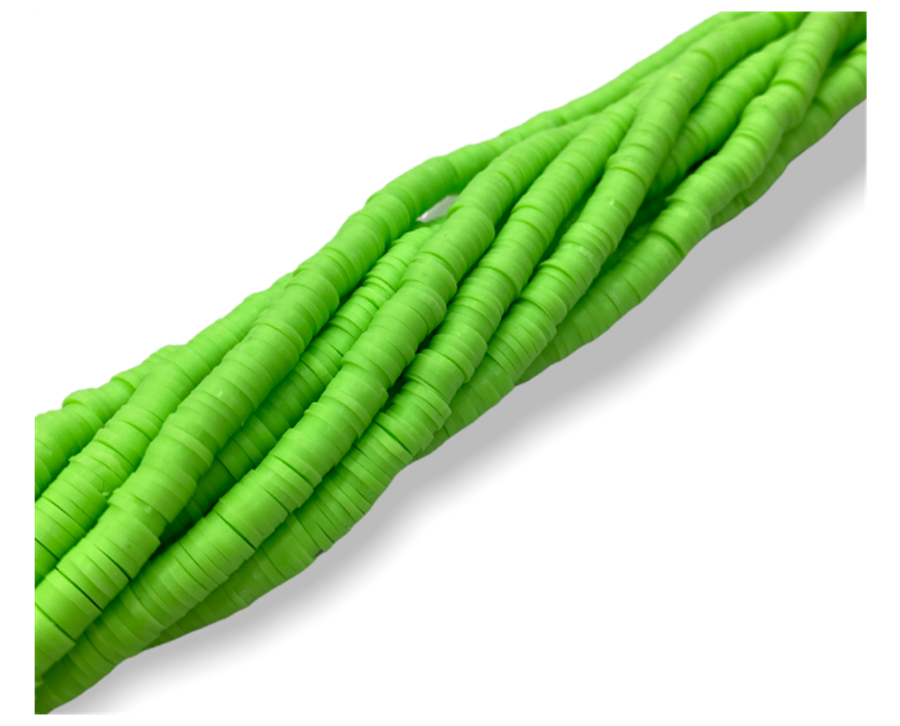 Fimo Boncuk Dizi Açık Yeşil