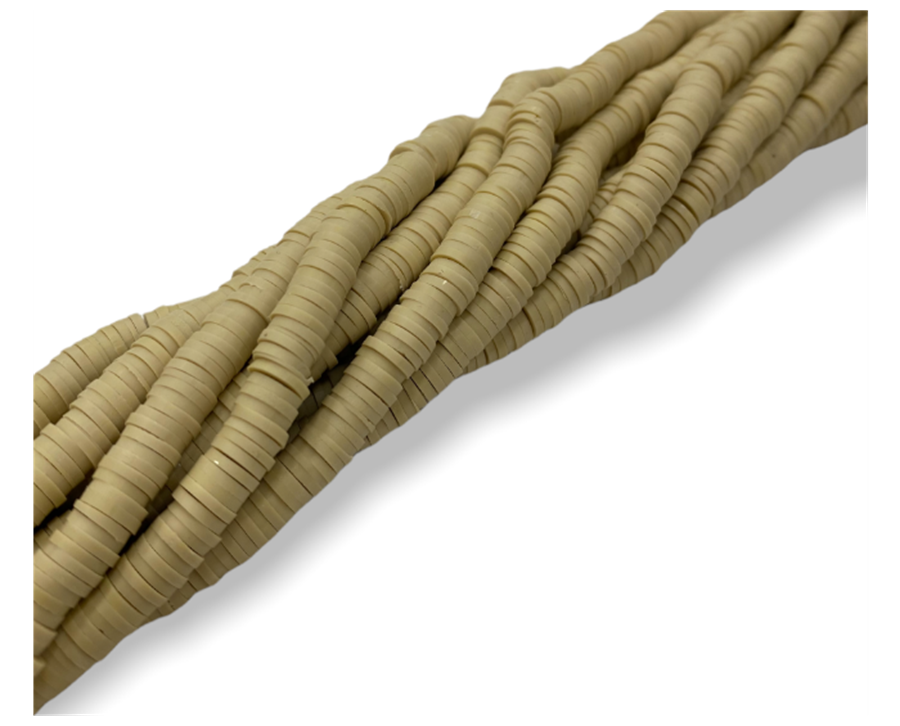 Fimo Boncuk Dizi BEJ