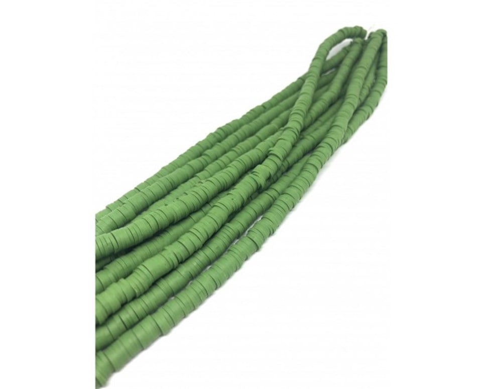 Fimo Boncuk Dizi Yeşil 