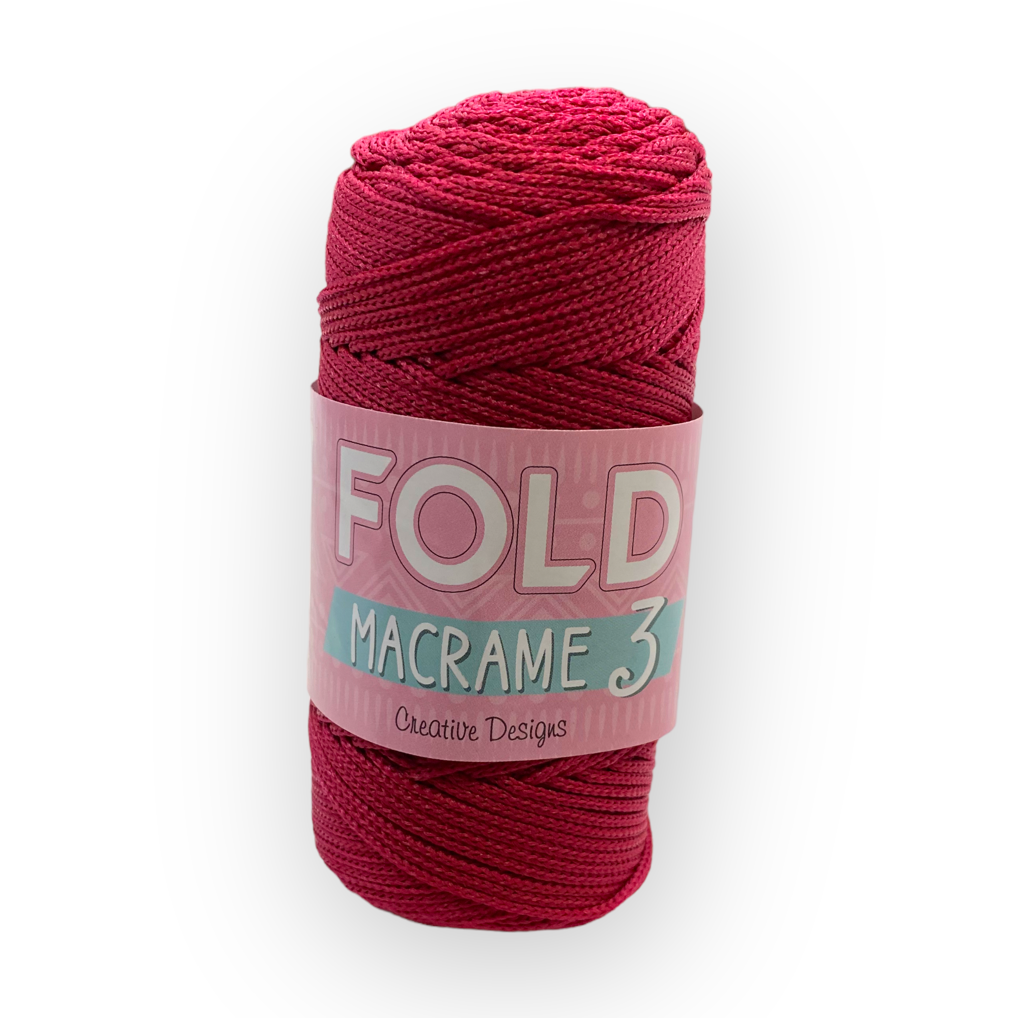 Fold Yarn, Polyester Makrome No:3 Kırmızı