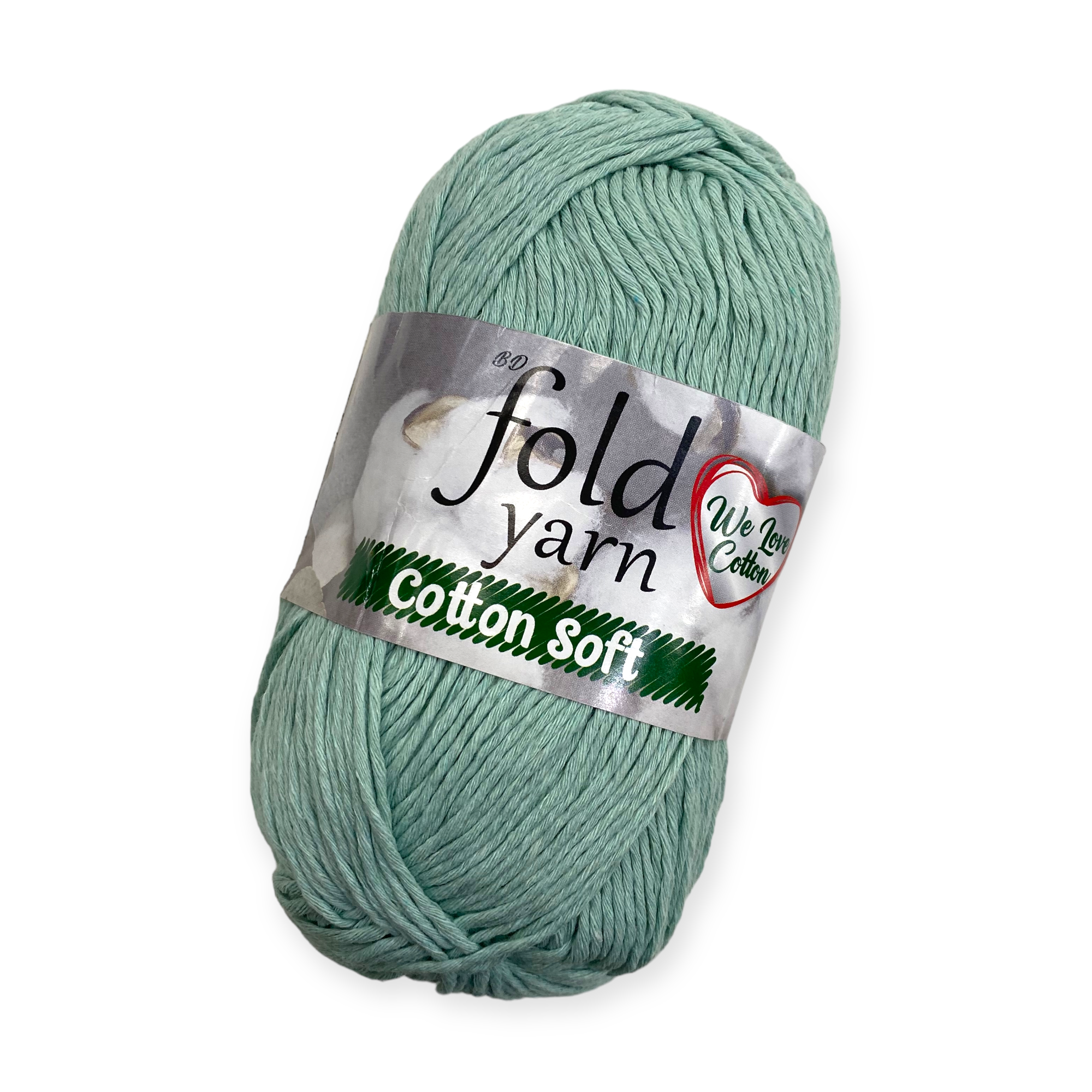Fold Yarn Yetişkin, Bebe, Punch, Amigurumi İpi Su Yeşili