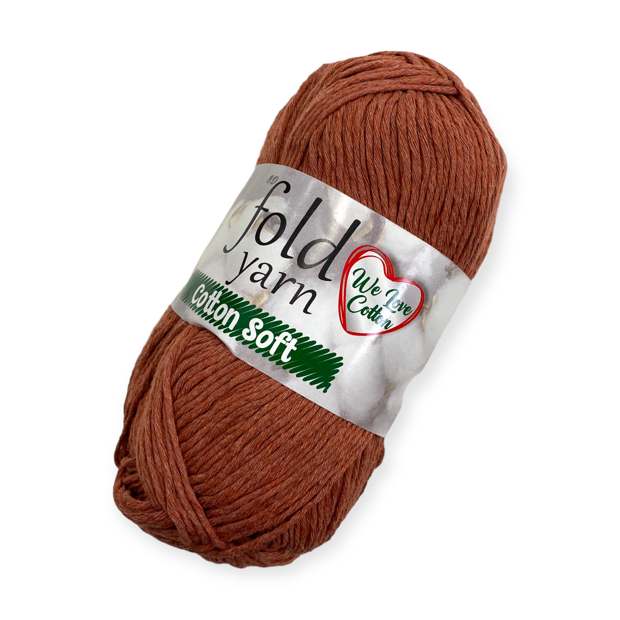 Fold Yarn Yetişkin, Bebe, Punch, Amigurumi İpi Tarçın