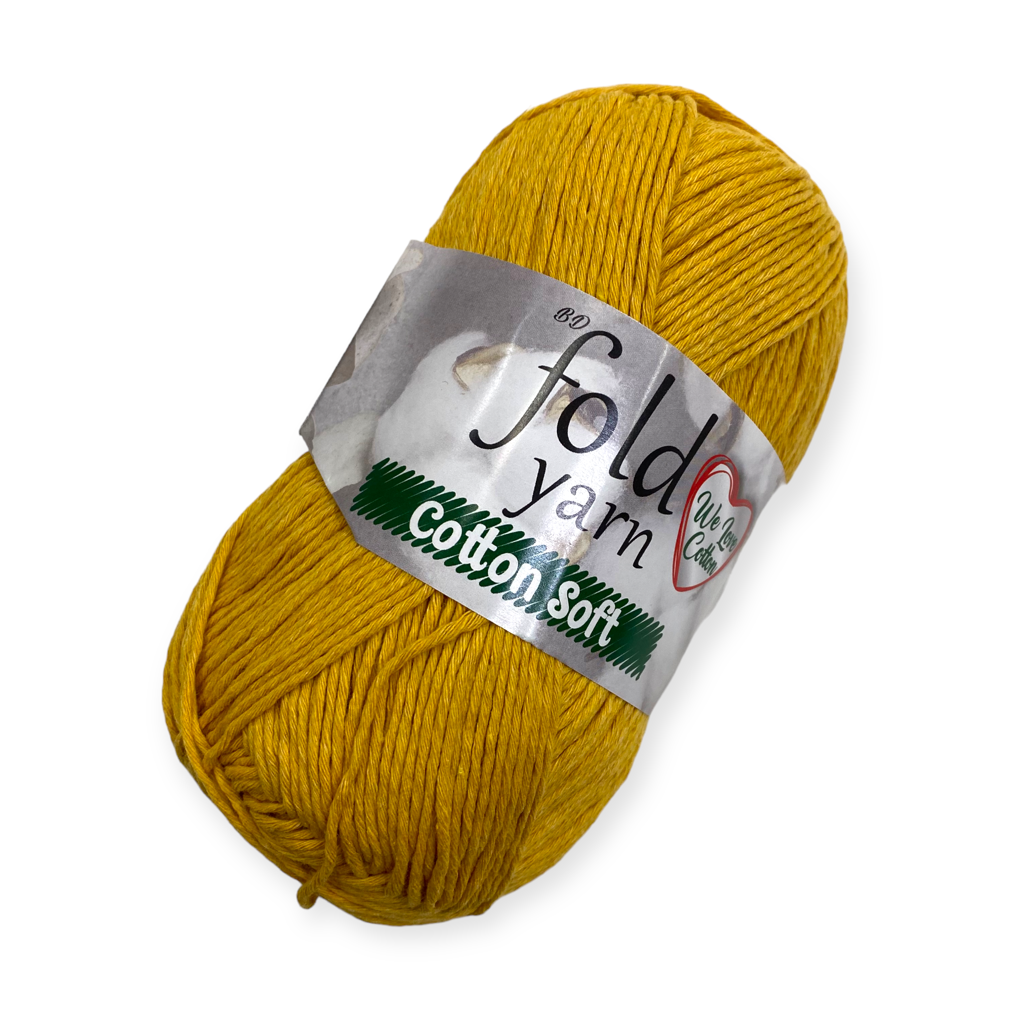 Fold Yarn Yetişkin, Bebe, Punch, Amigurumi İpi Koyu Sarı