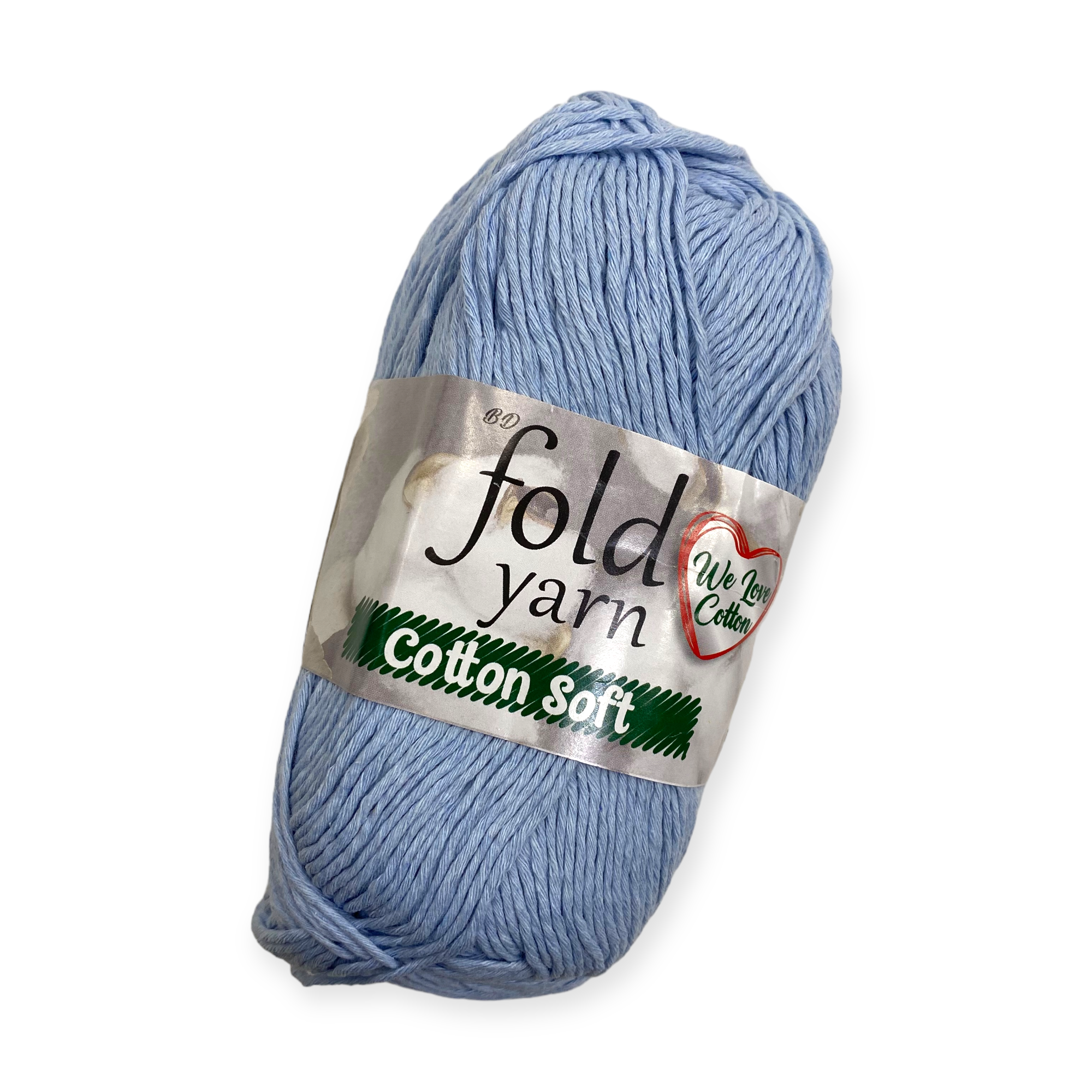 Fold Yarn Yetişkin, Bebe, Punch, Amigurumi İpi Bebek Mavi