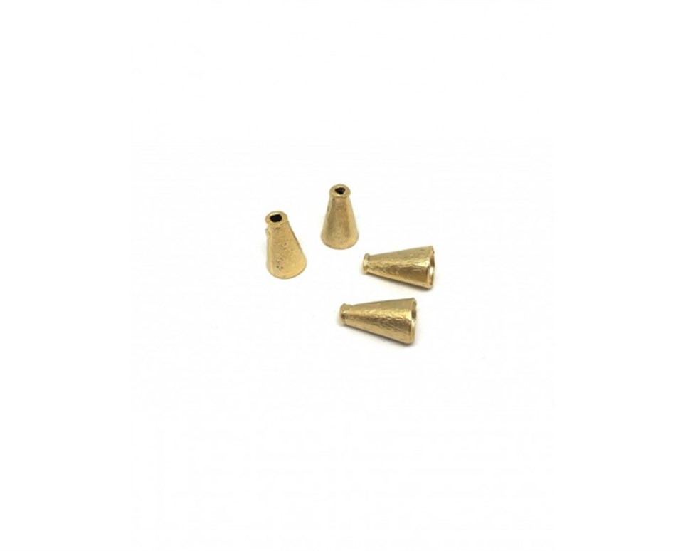 Gold Kaplama Huni Kapama 10 MM / 2 ADET  - 01