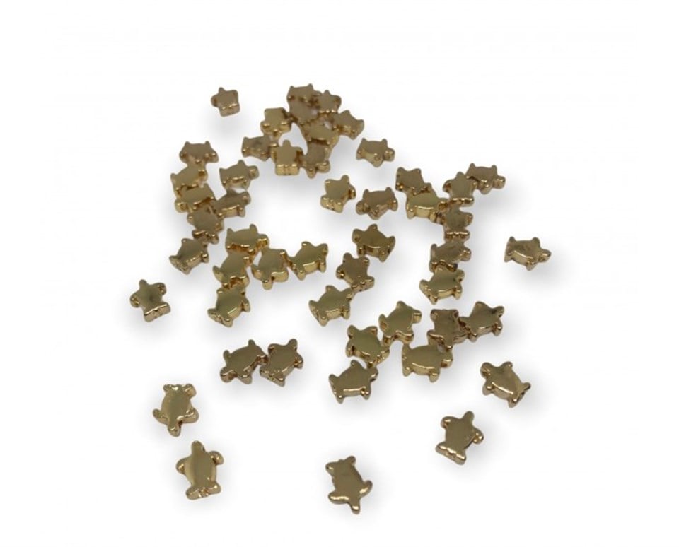 Gold Lak Kaplama #tortoise Model - 2 Adet