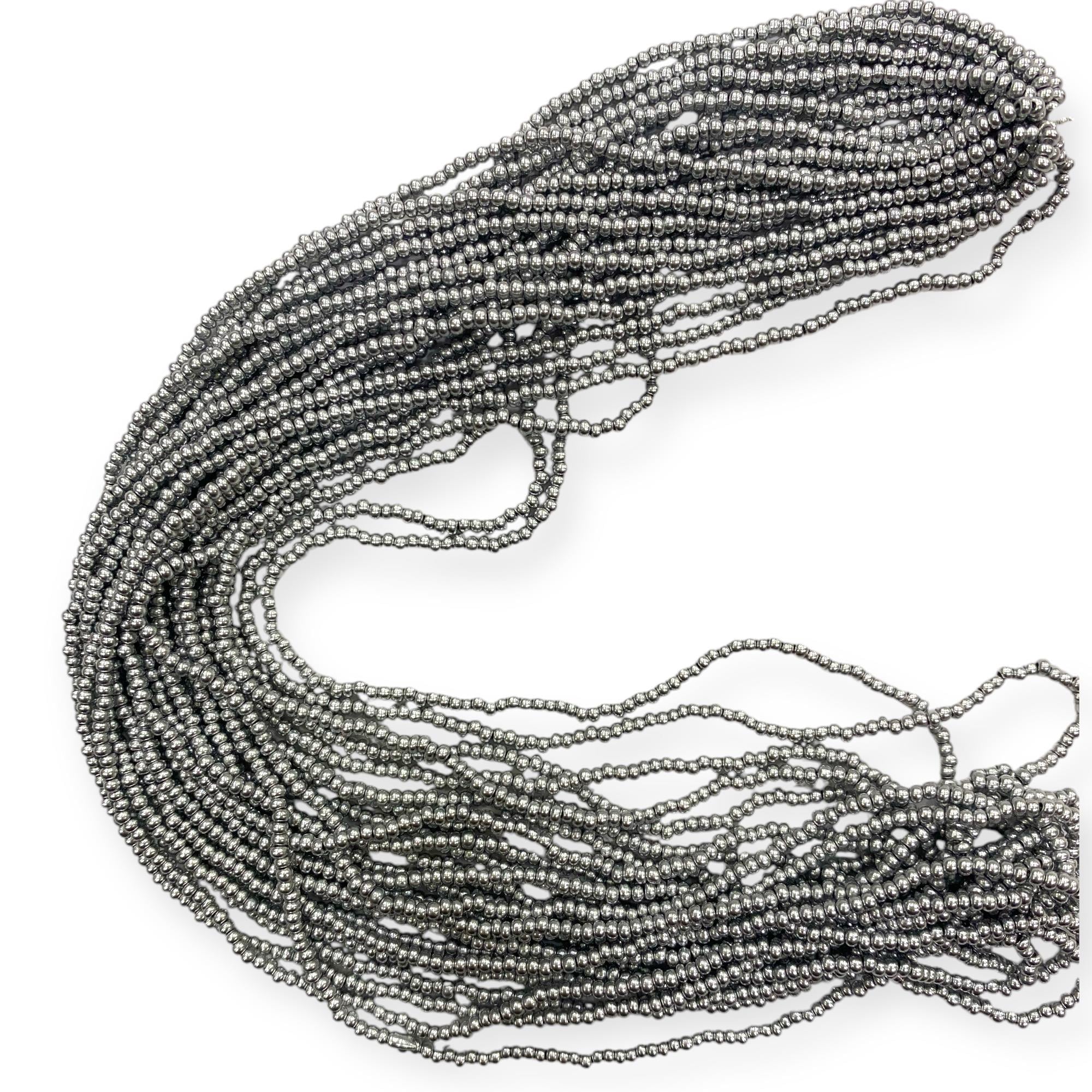 Gümüş Kaplama Kum Boncuk