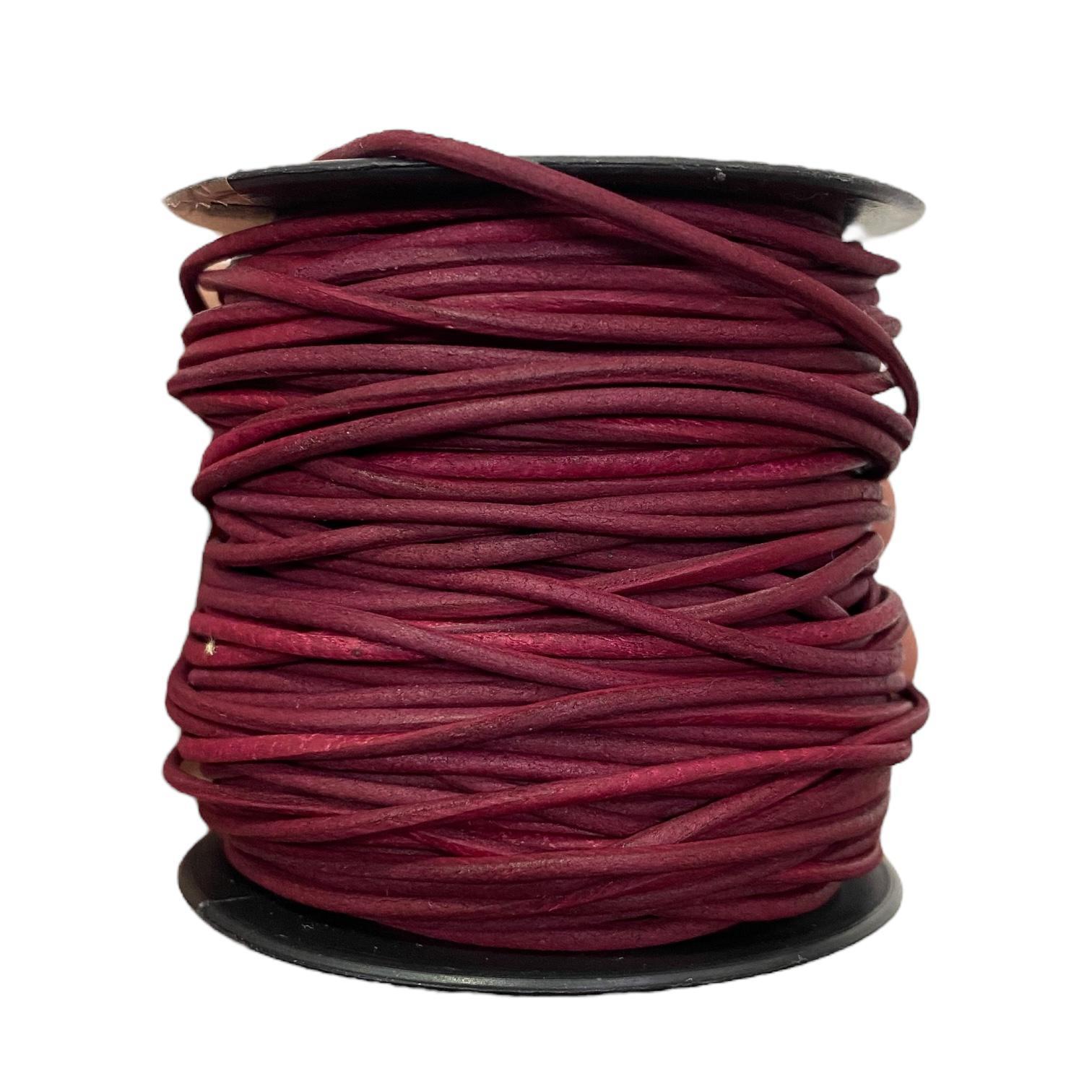 Hakiki (Gerçek) Deri 1.5 MM - Bordo