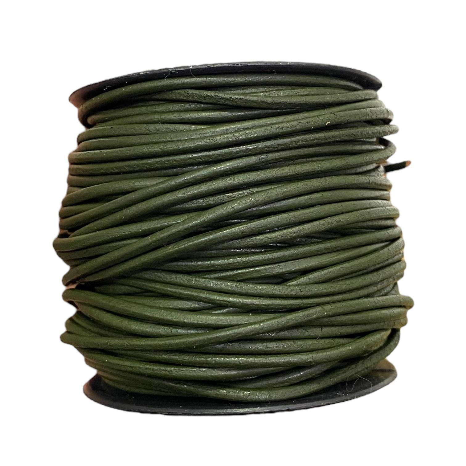 Hakiki (Gerçek) Deri 2 MM - Haki Yeşil