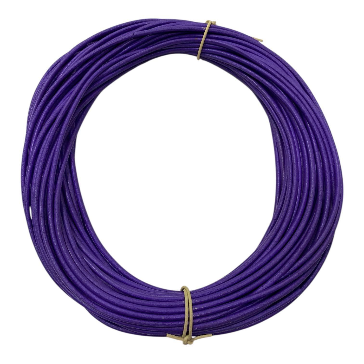 Hakiki (Gerçek) Deri 3 MM - Mor