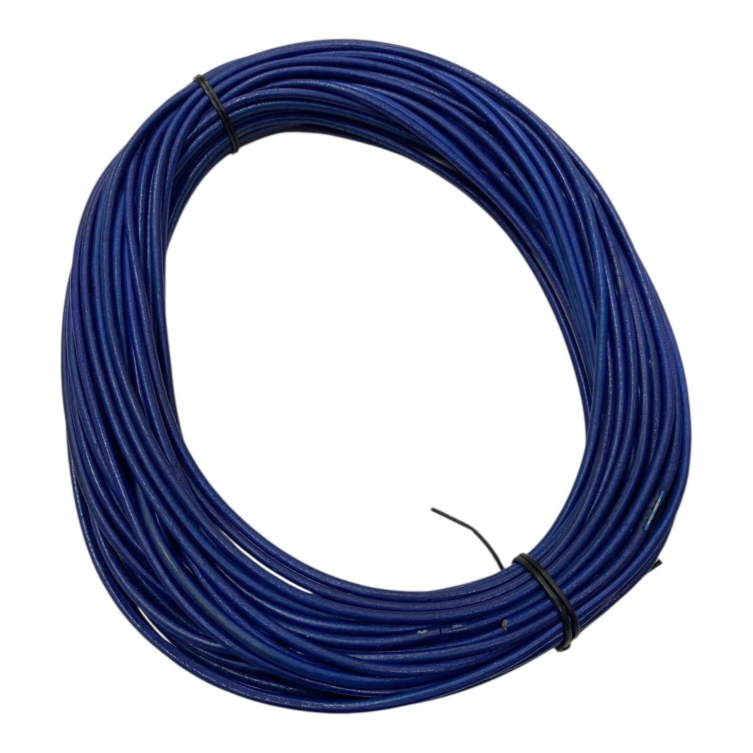 Hakiki (Gerçek) Deri 3 MM - Saks Mavi