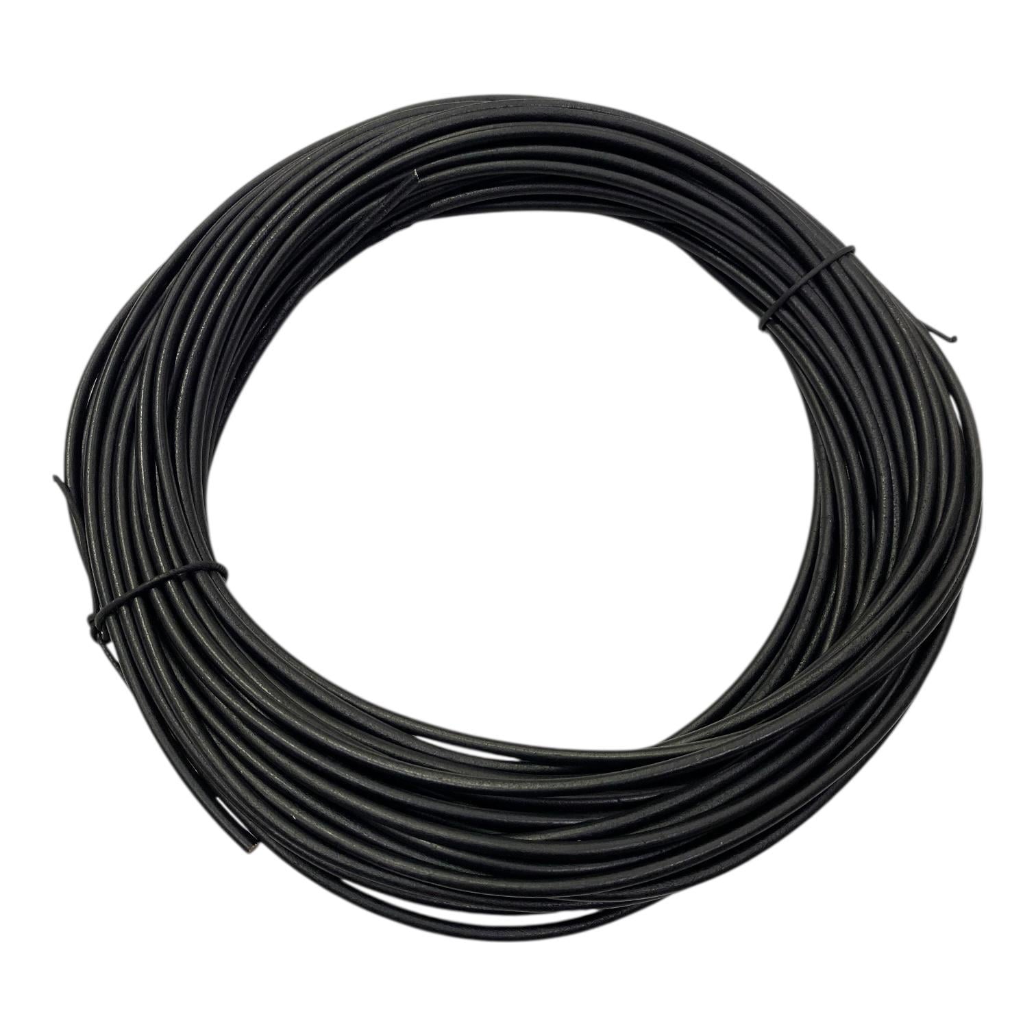 Hakiki (Gerçek) Deri 3 MM - Siyah