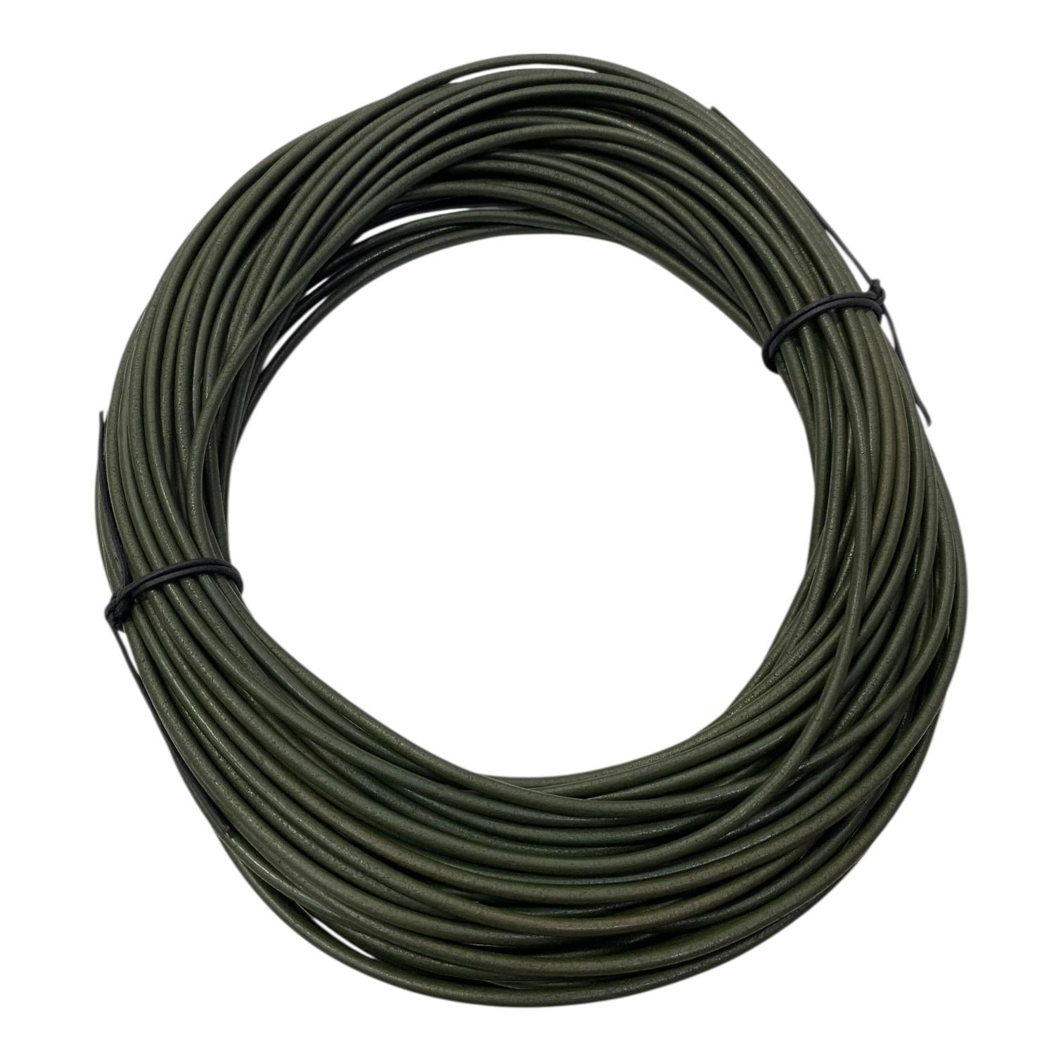 Hakiki (Gerçek) Deri 3 MM - Vintage Haki