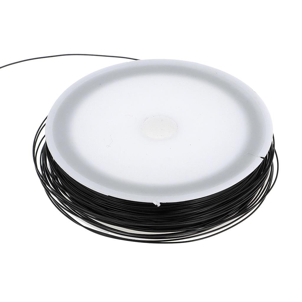 Hayalet Takı Teli Siyah 0.38 MM / 100 MT Bobin