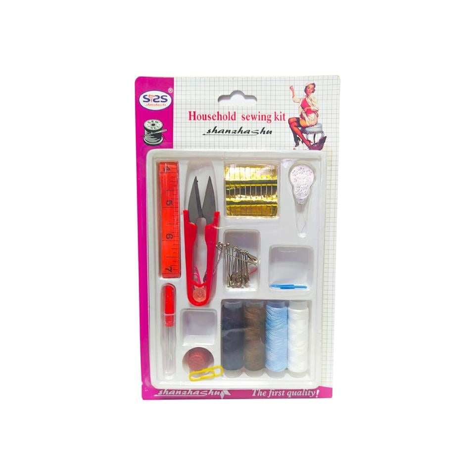 Household Sewing Kit - Kapsamlı Dikiş Seti
