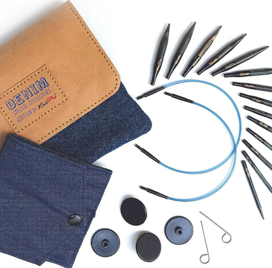 INDIGO WOOD Mini Değiştirilebilir Misinalı Şiş Seti - (5 CM)