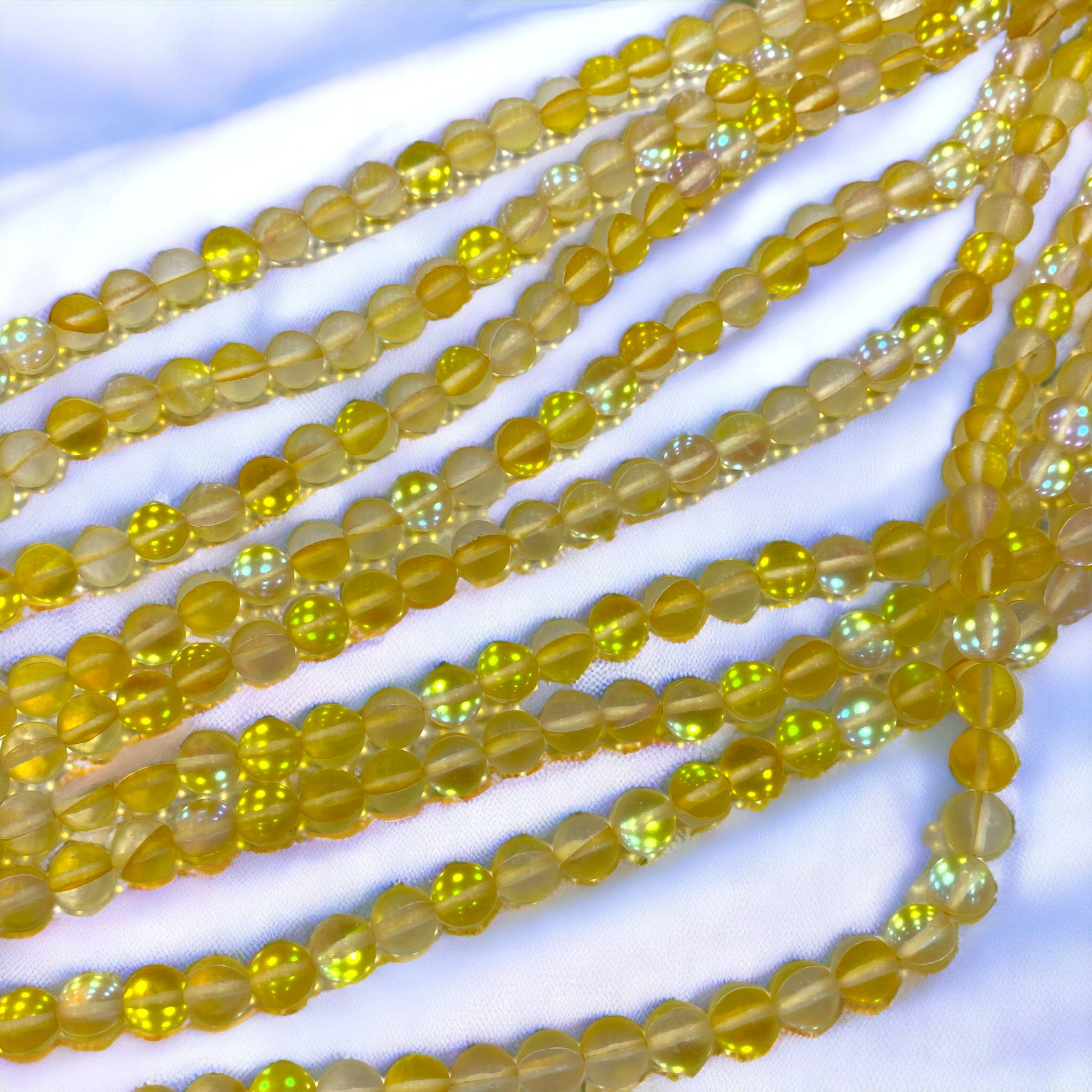 Jelly Sarı Opal Doğal taş
