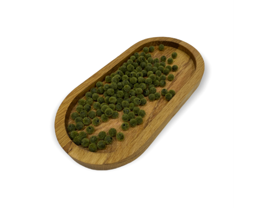 Kadife Boncuklar 6 MM / 10 Gram Paket - 12
