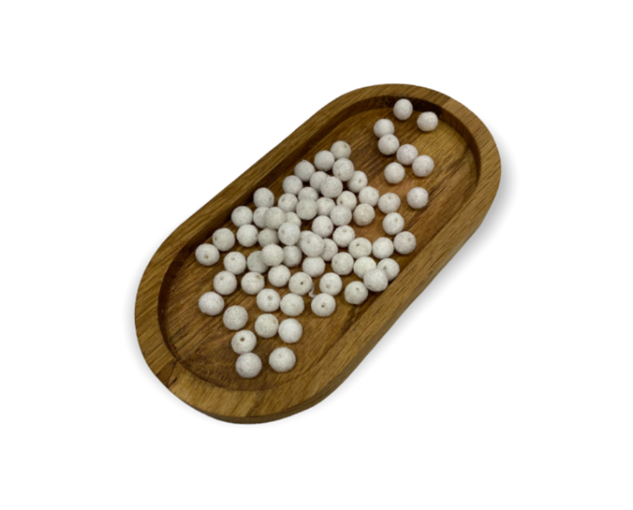 Kadife Boncuklar 8 MM / 10 Gram Paket - 25