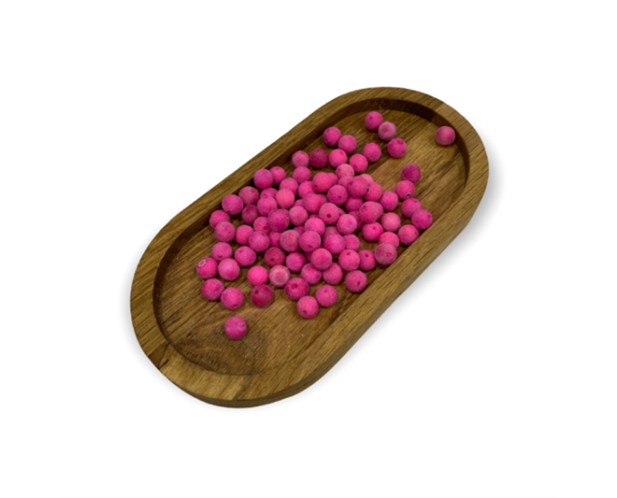 Kadife Boncuklar 8 MM / 10 Gram Paket - 27