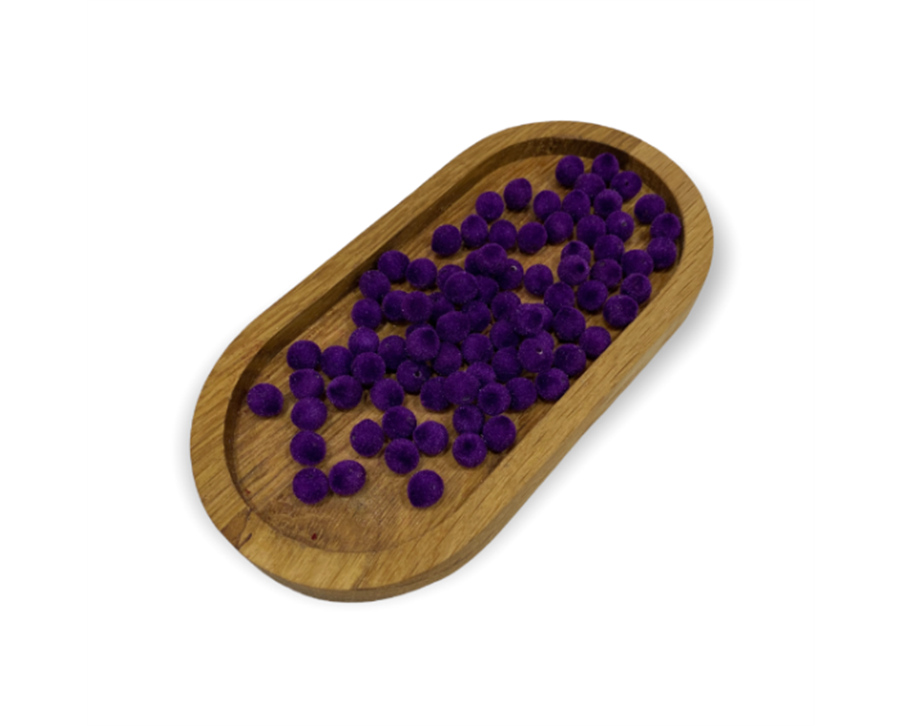 Kadife Boncuklar 8 MM / 10 Gram Paket - 23