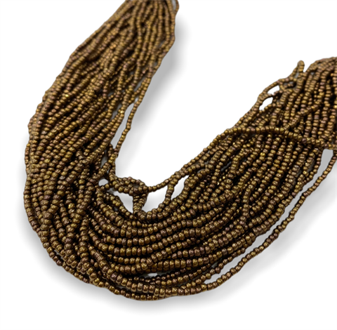 Kaplama Koyu GOLD Kum Boncuk