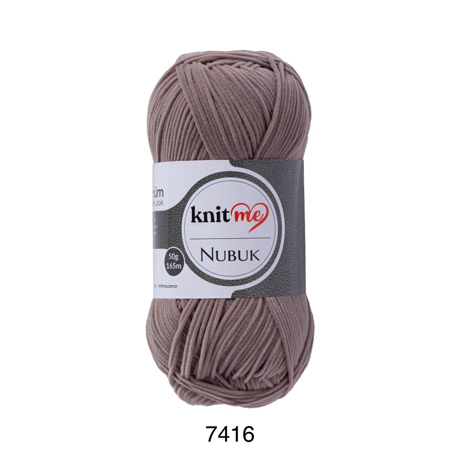 Knit Me Nubuk 7416 Örgü İpliği 50 Gr. Çanta İpi