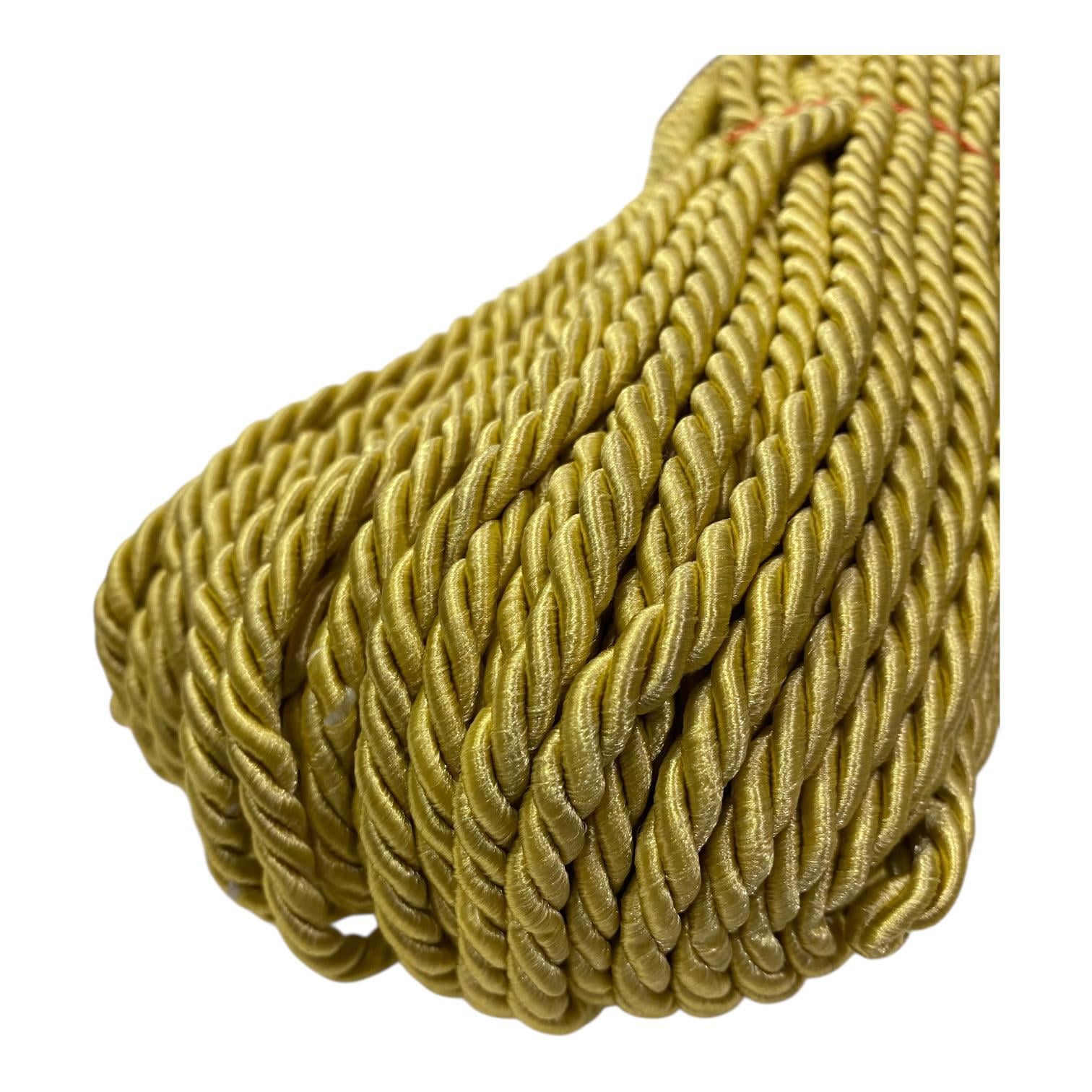 Kordon Halat İp 5 Metre Altın - 6 MM