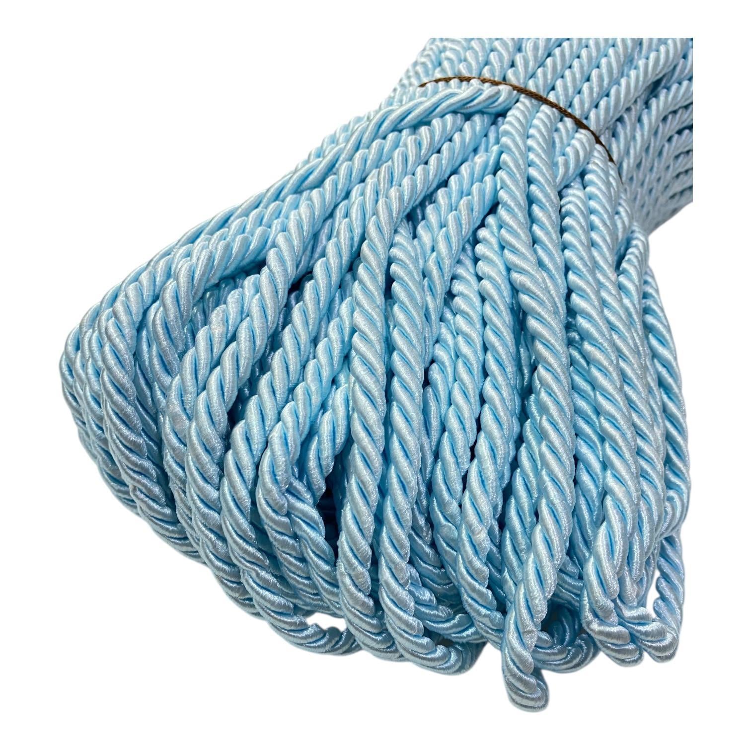 Kordon Halat İp 5 Metre Bebek Mavi - 6 MM