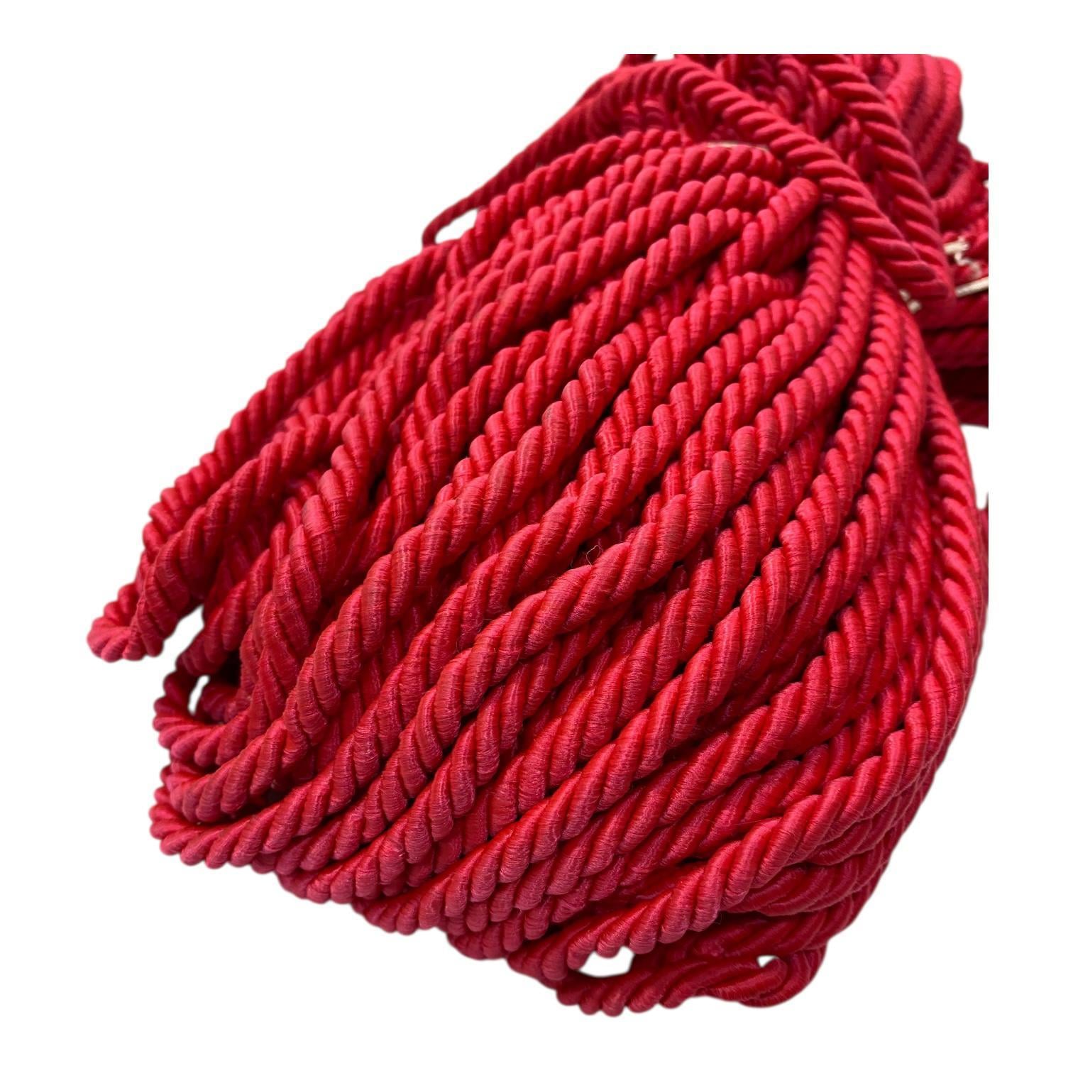 Kordon Halat İp 5 Metre Kırmızı - 6 MM