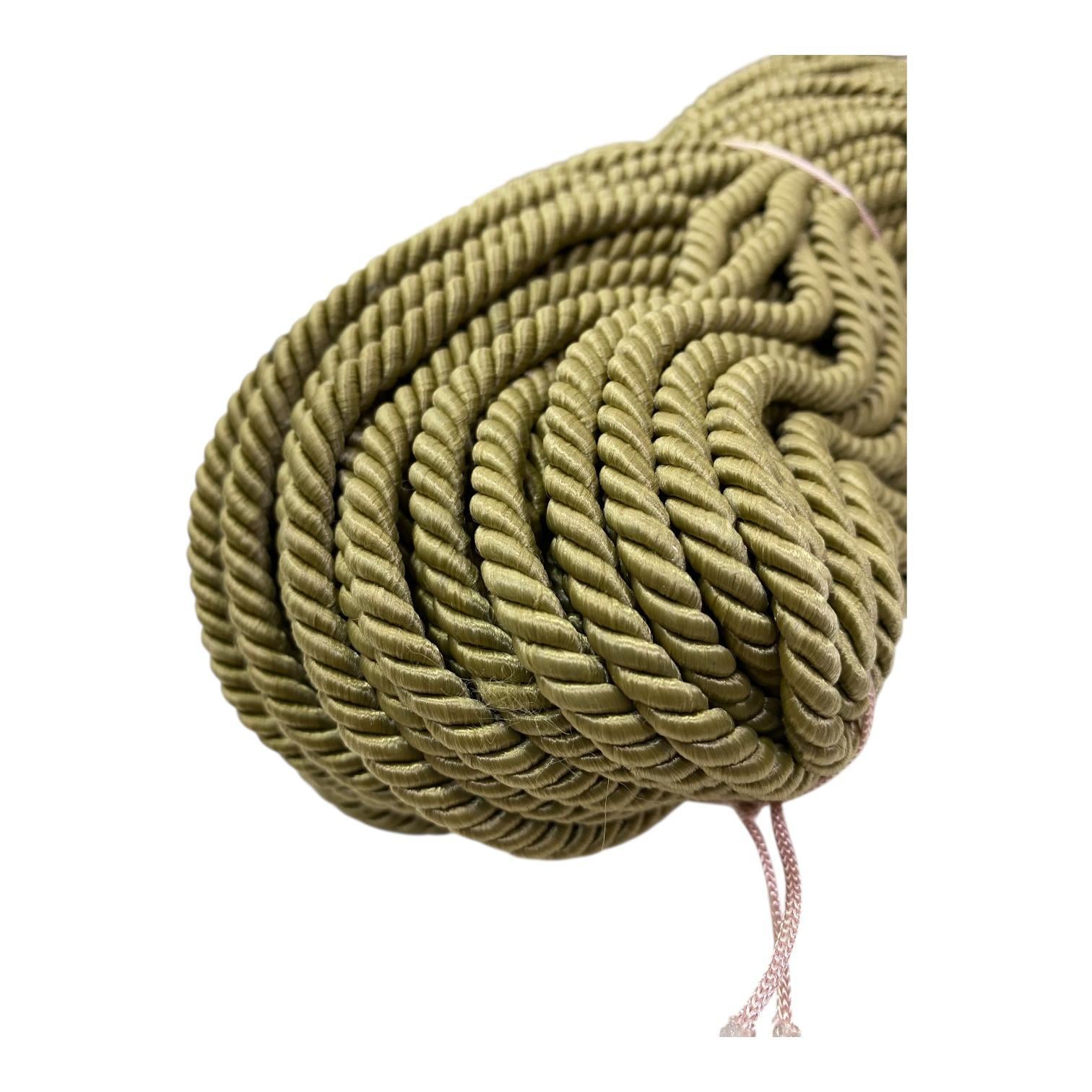 Kordon Halat İp 5 Metre Koyu Bej - 6 MM