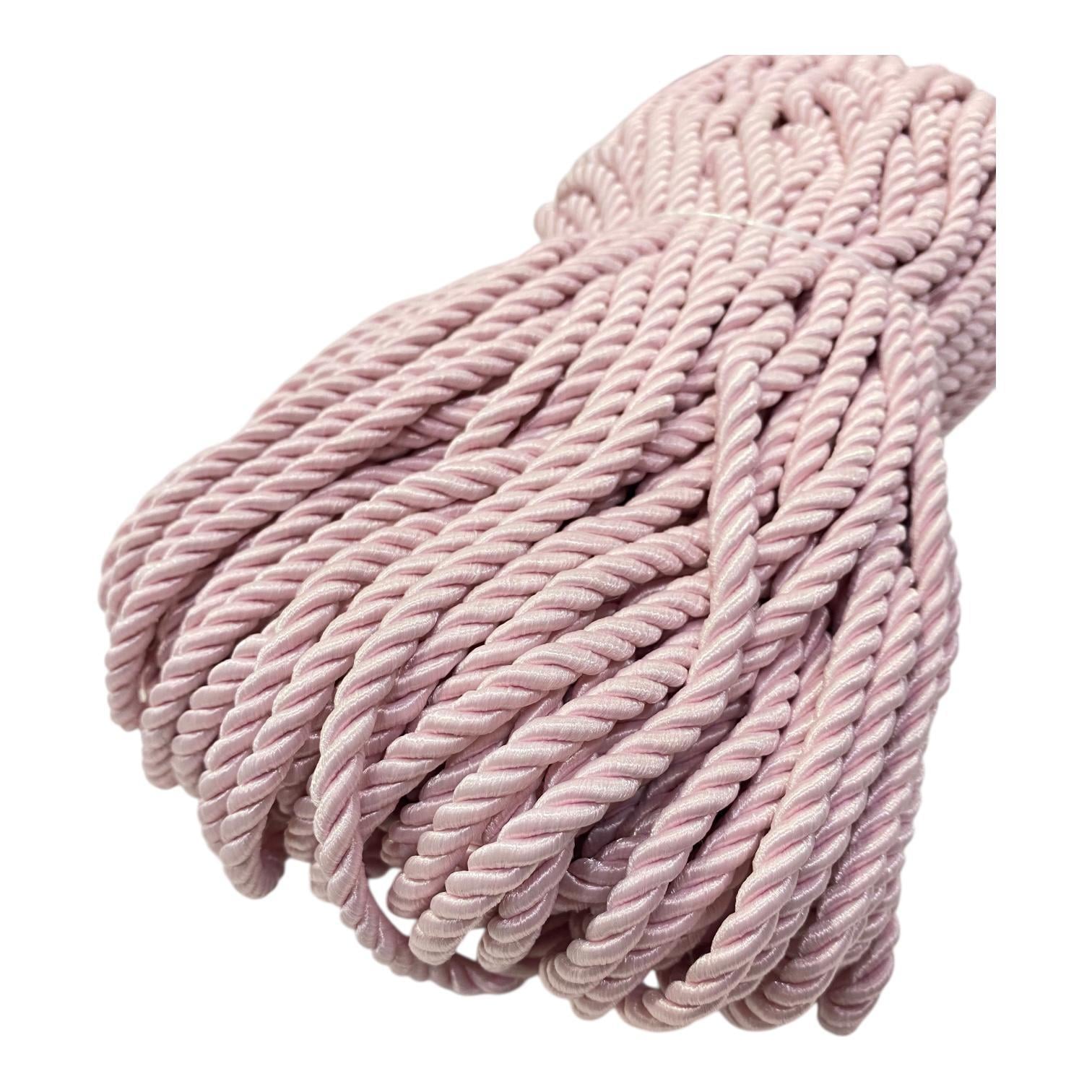 Kordon Halat İp 5 Metre Pastel Pembe - 6 MM