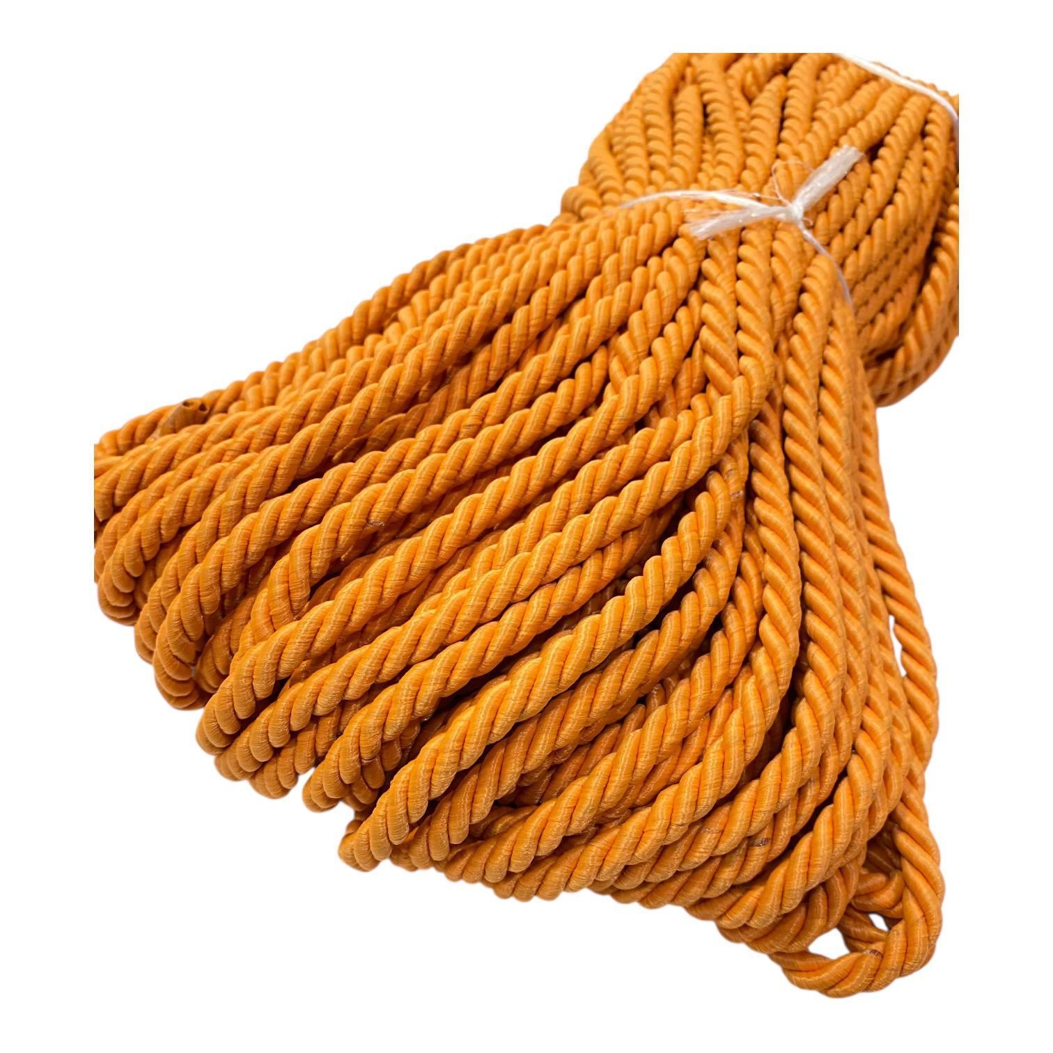 Kordon Halat İp 5 Metre Turuncu - 6 MM