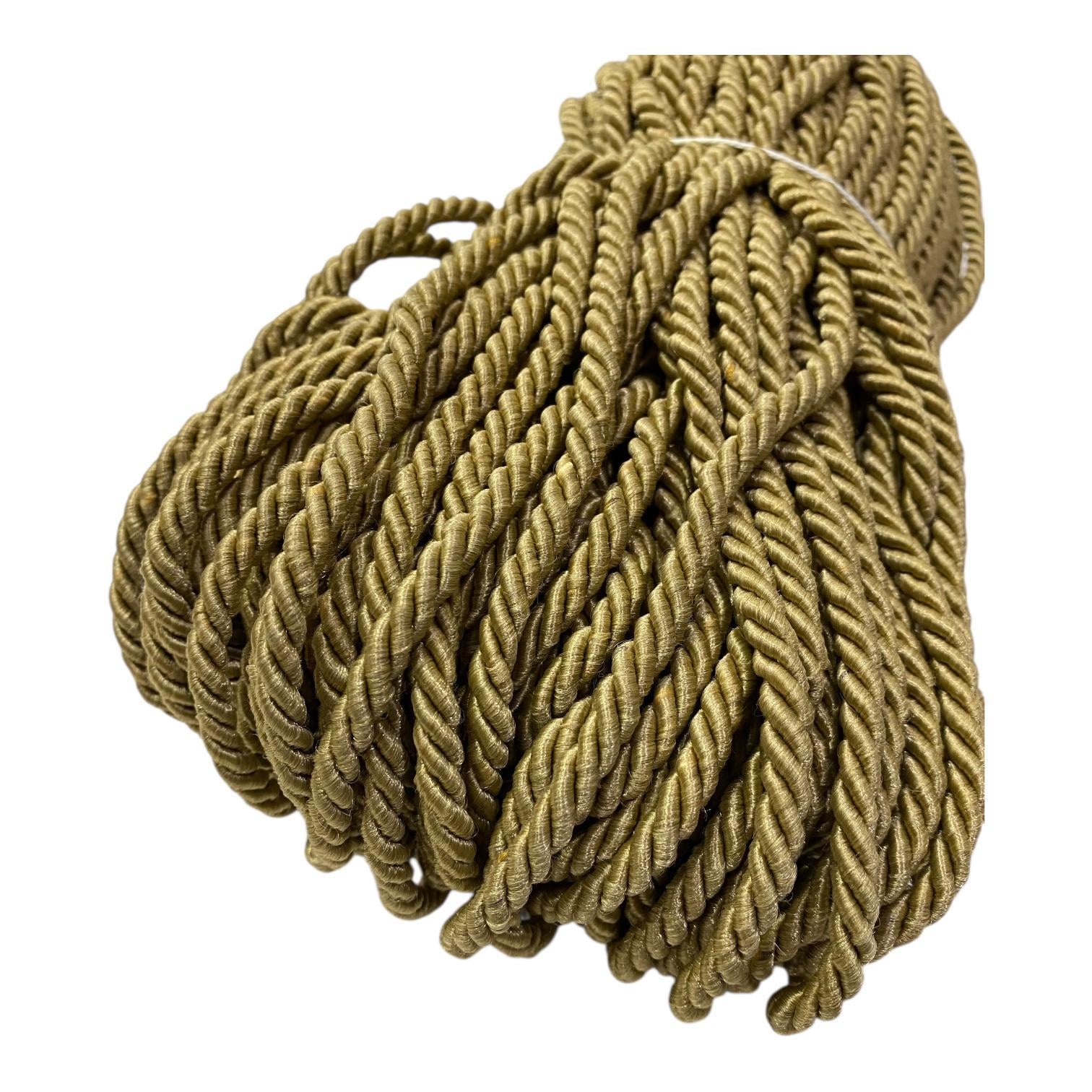 Kordon Halat İp 5 Metre Vintage - 6 MM