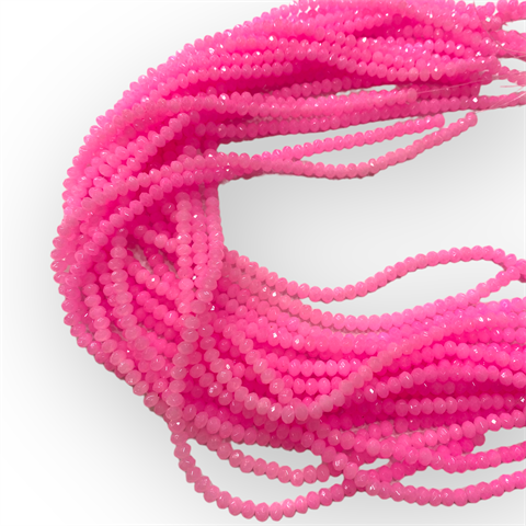 Kristal Boncuk, Pembe 6 MM