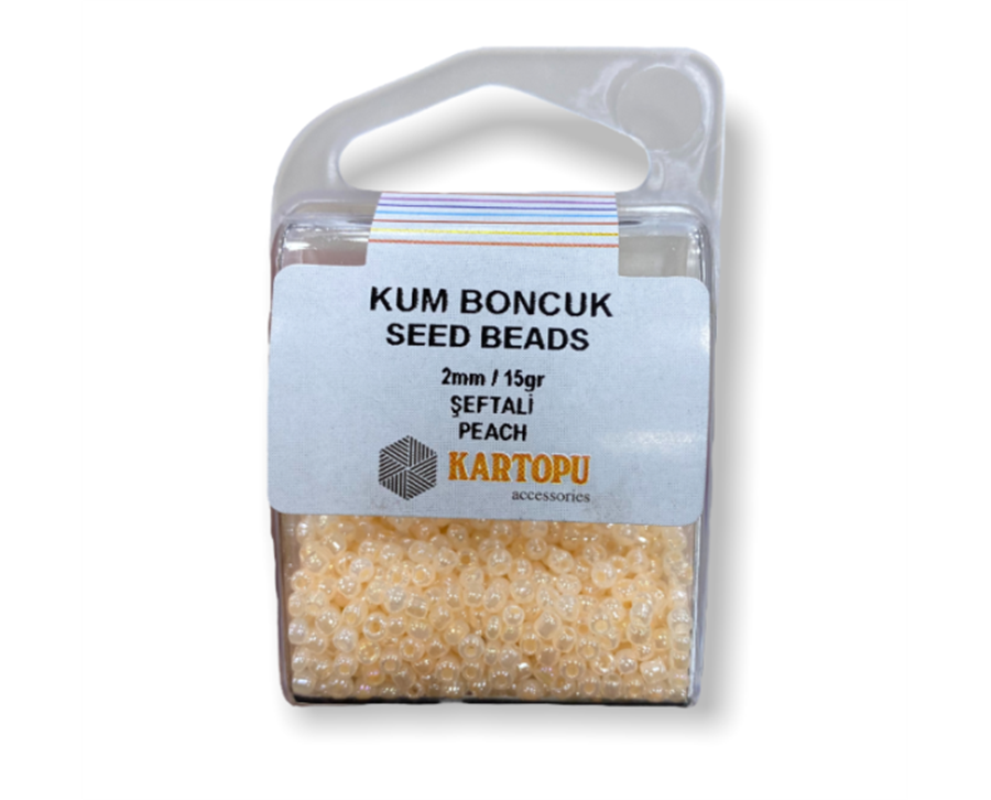 Kum Boncuk Seed Beads 15GR - Şeftali